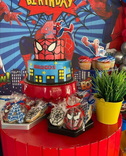 Imagen 3 de 10 de Decoración Spiderman