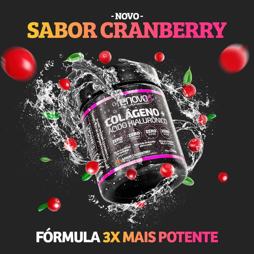 Imagem 2 de 5 de 2 Potes Renova Be (cranberry)