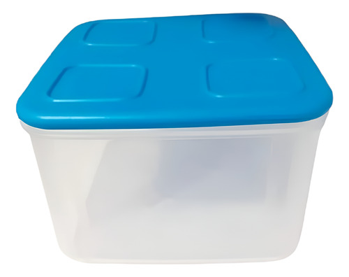 Refri System Cuadrado #2 Azul Tupperware