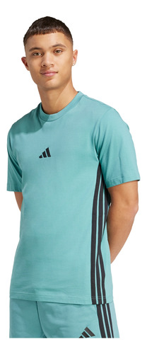 Remera Essentials 3 Tiras Tejido Jersey Jx0732 Adidas