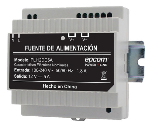Fuente De Poder Industrial Epcom Power Line 12 Vcc 5amperes