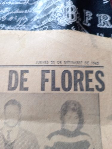 2 Hojas Diario El País 1962. Auténtico. 