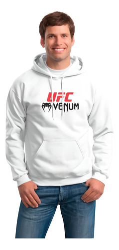 Buzo Hoodie Deportivo Con Capota Ufc Venom Artes Marciales