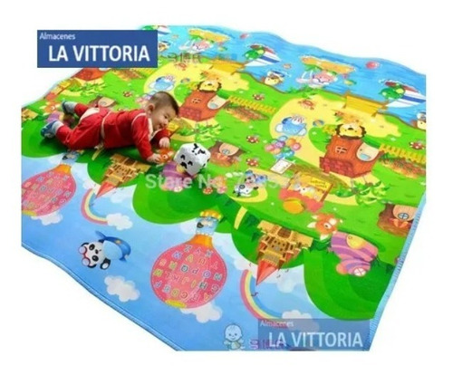 Imagen 4 de 4 de Alfombra De Gateo Para Bebe