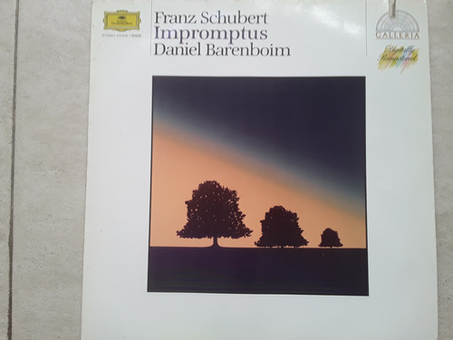 Schubert - Impromptus Barenboim - Lp Vinilo / Kktus