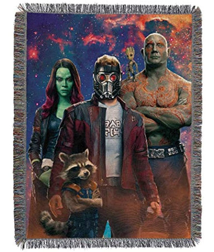 Marvel's Guardians Of The Galaxy, Manta Tejida Con Tapiz  Sp