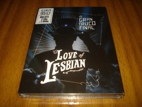 Box Cd Love Of Lesbian / Gira Halley (nuevo) 2 Cd + 2 Dvd
