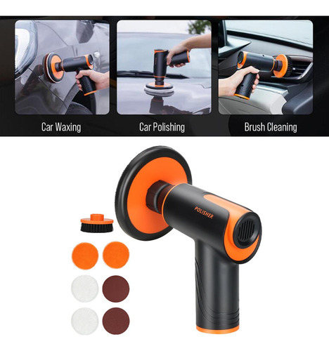 Mini Máquina Pulidora Inalámbrica Para Coche, Pulidora De