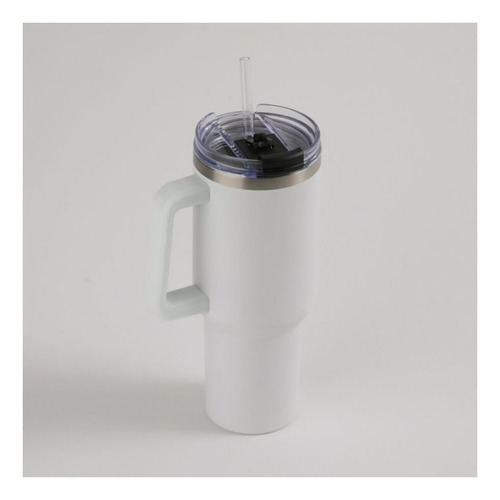 Vaso Térmico Quencher Dual 1.2 Litros Ac Inox Tapa | Thermos Blanco
