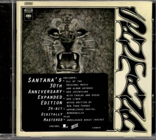 Santana - Santana 30th Expanded Edition Cd + Bonus P78