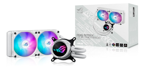 Watercooling Asus Rog Strix Lc Iii 240 Argb Blanco