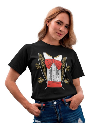 Playera Frases Mexicanas - Unisex - México - Traje Mariachi