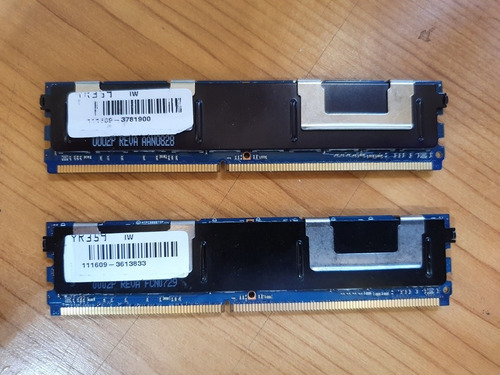 Kit 2x2gb Ram Pc2-6400f 800mhz Ecc Para Mac Pro 3,1