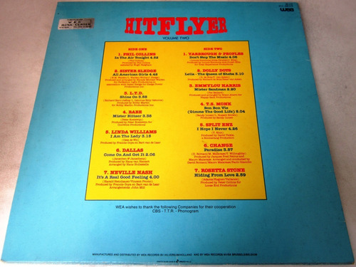 Varios Artistas - Hitflyer Volume Two Import Holanda Lp (Usado)