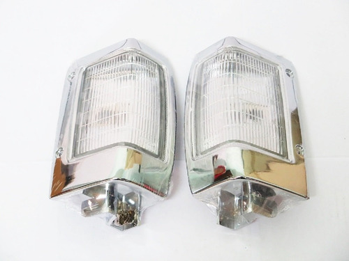 Par Luz Señal Esquina Cromada Para Nissan Navara D21 Pickup