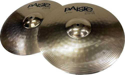 Prato Paiste 201 Hit Hat 14 Bronze Novo E Original