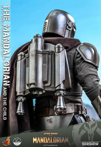 The Mandalorian The Child Grogu Hot Toys 1 / 4 Figura Escala