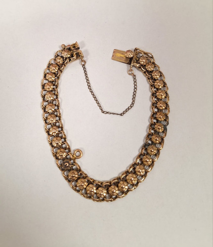 Pulsera De 8k Oro Amarillo, 17.6 Gramos Amarillo 0 Mm 18.5 Cm