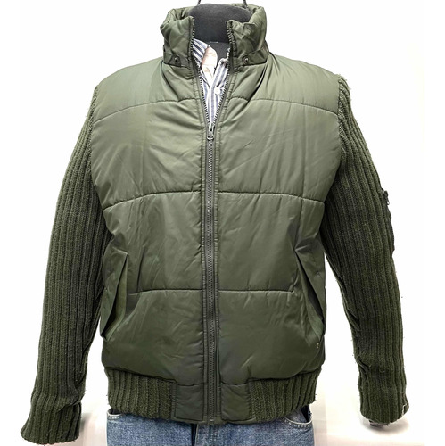 Campera Hombre Wrangler Original Mangas Tejidas Perfecta