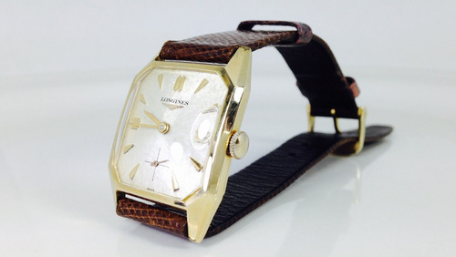 Reloj Original Longines De Colección, Chapa De Oro (inv/508)