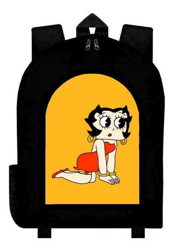 Mochila Negra Betty Boop A32