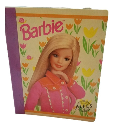 Libreta Pequeña Cuadriculada Barbie Alpes X 4