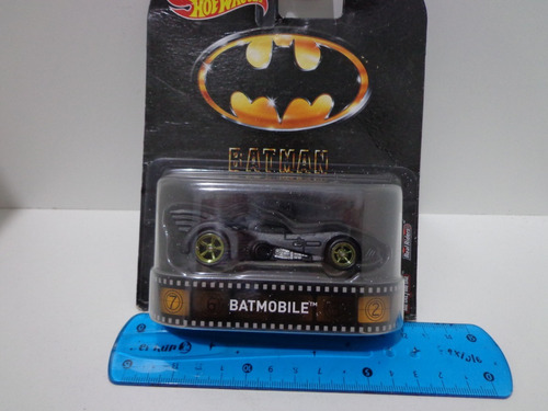 Batimovil Batman 1989 1/64 Hot Wheels Edicion Especial