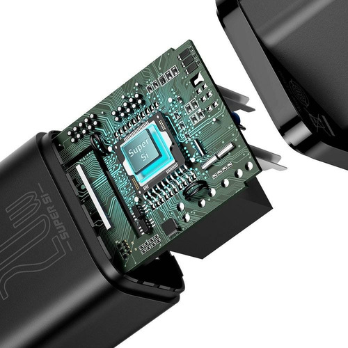 Baseus Cargador Compacto Usb-c 20 Watts Carga Rápida