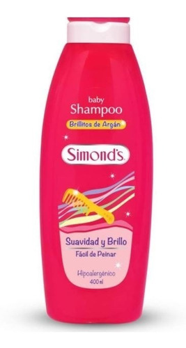 Shampoo Simonds Baby, Brillitos De Argán 400ml 