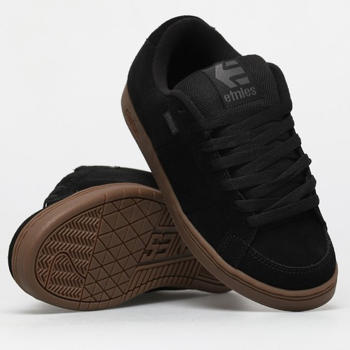 Imagen 1 de 8 de Tenis Etnies Kingpin Black Dark Grey Gum Skate Hombre