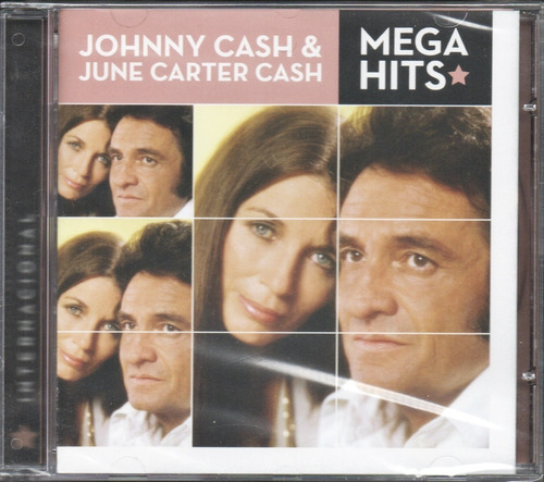 CD Johnny Cash y June Carter Cash - Mega Hits