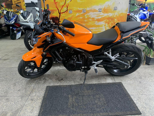 Imagem 5 de 8 de Honda Cb 500f - 2019 - Laranja - King Motos