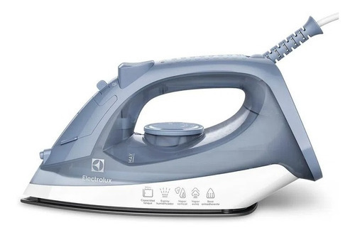 Ferro De Passar Seco E Vapor Electrolux Efficient 1500w 220v