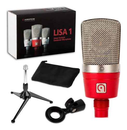 Microfono Condensador Estudio Lisa 1 Audioprobe 