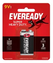 Comprar Pila Bateria 9v Carbon Zinc Eveready Super Heavy Duty