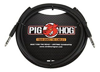 Pig Hog Ptrs06 1/4 Inch Trs Cable, 6 Ft Eeb