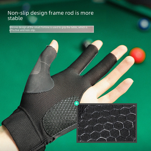 Dedo Completo Xg76 Negro Y Rojo (mano Derecha) - Profesional