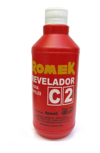 Imagen 1 de 2 de Revelador C2 P/papel Fotografico B Y Negro Romek (9450)