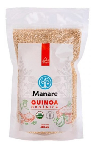 Quinoa Blanca Organica 400gr - Manare