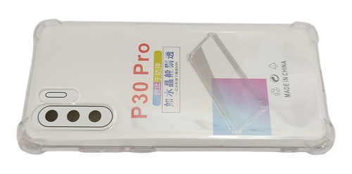Imagen 3 de 9 de Carcasa Para Huawei P30 Pro Transparente Antigolpe