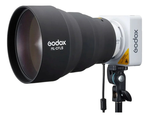 Lente Fresnel De Silicio Godox Ml-cfl5 Para Lámpara Led