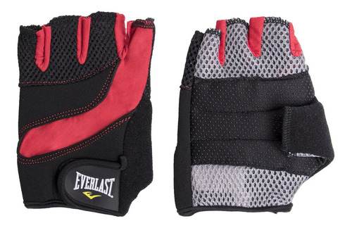 Guante Treck Alpino Negro-rojo Everlast