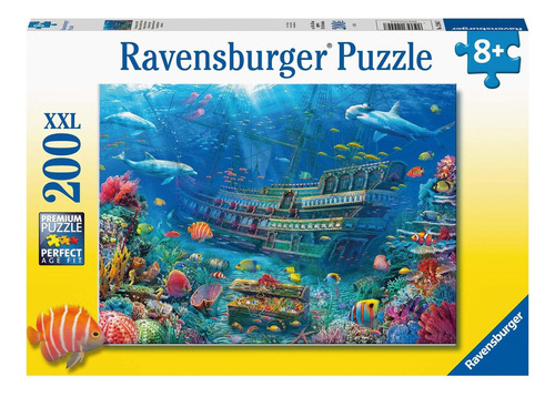 Rompecabezas Ravensburger Sunken Ship -  De 200 Piezas C Rpc