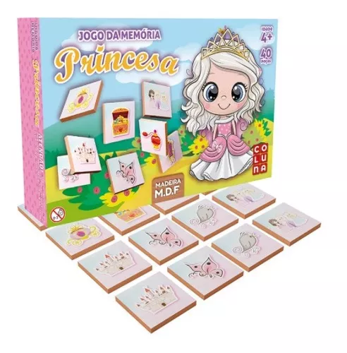 Jogo da Memória Minha Princesa