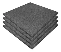 Comprar 4 Pisos Caucho Goma Alto Transito 1x1m 15mm Ext Crossfit En3