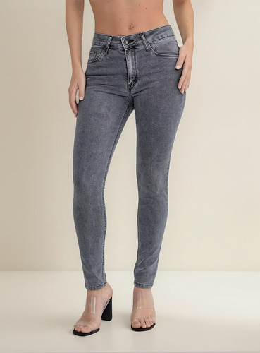 Jean Skinny Calce Perfecto Denim Mujer