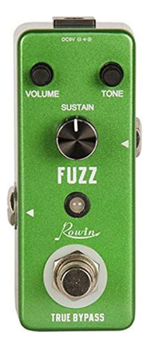 Pedal De Efecto De Guitarra Electronica Fuzz Analogica Row