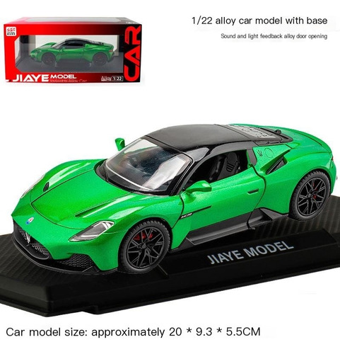 Modelo De Coche De Simulación De Aleación 1:24