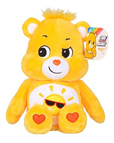 Care Bears Funshine Bear Bean Peluche, 9 Pulgadas, Amarillo