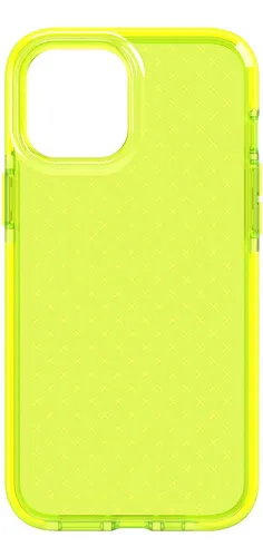 Funda Tech21 Evo Check Para iPhone 12 Pro Max, Amarilla Lumi